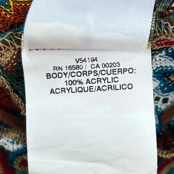 Sunset Beach Y2K Hippie Boho Crochet Mini Skirt Size Small - Picture 6 of 7